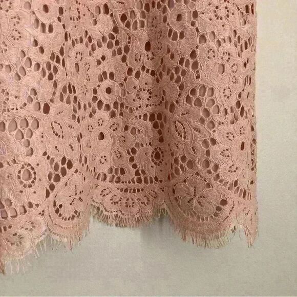BB Dakota Women's Small Pink Lemonade Lace Dress NEW - Picture 5 of 6